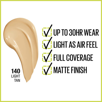 SuperStay 30HR - 140 Light Tan